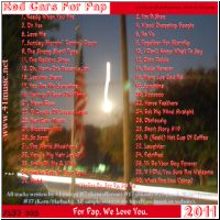 Red Cars For Pap back cover/inside